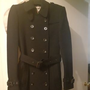 Like new Burberry wool peacoat